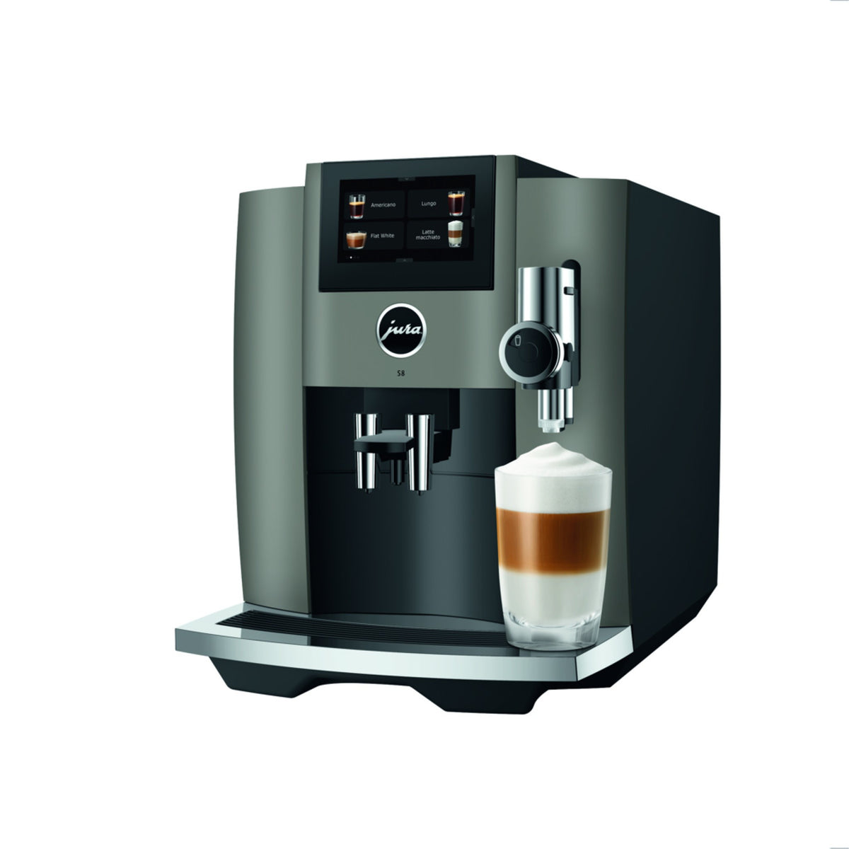 Jura S8 kaffemaskin - dark inox (EB)
