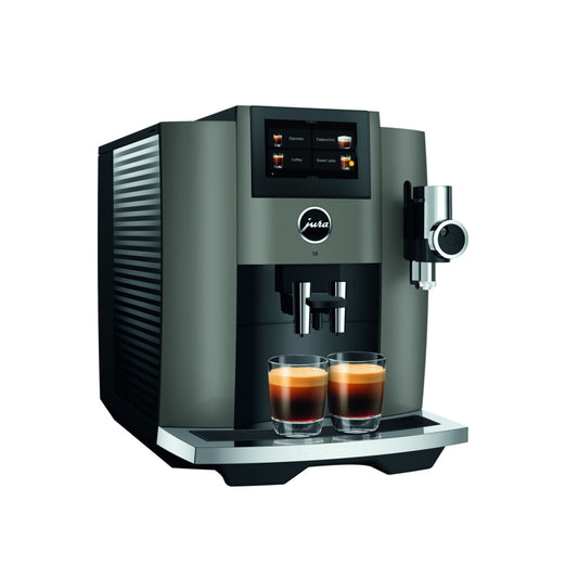 Jura S8 coffee machine - dark inox (EB)