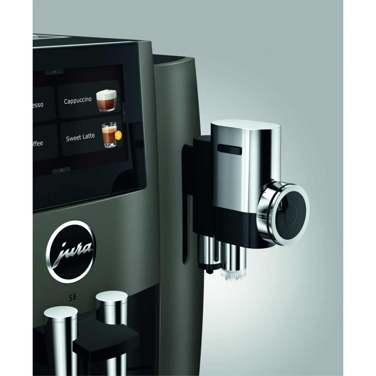 Jura S8 kaffemaskin - dark inox (EB)