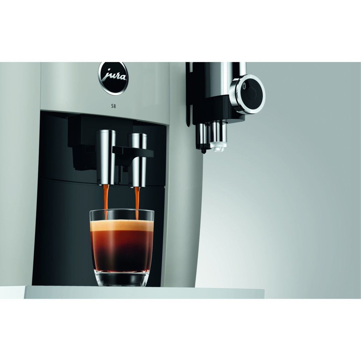 Jura S8 kaffemaskin - platin (EB)
