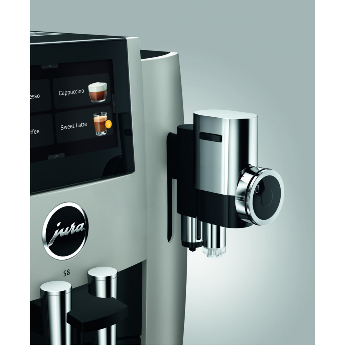 Jura S8 kaffemaskin - platin (EB)