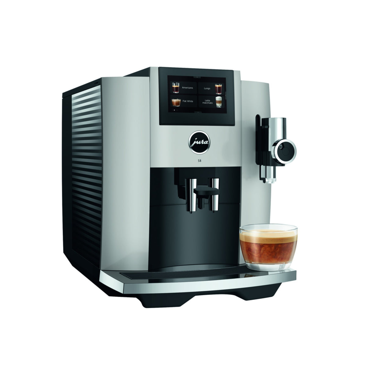 Jura S8 kaffemaskin - platin (EB)