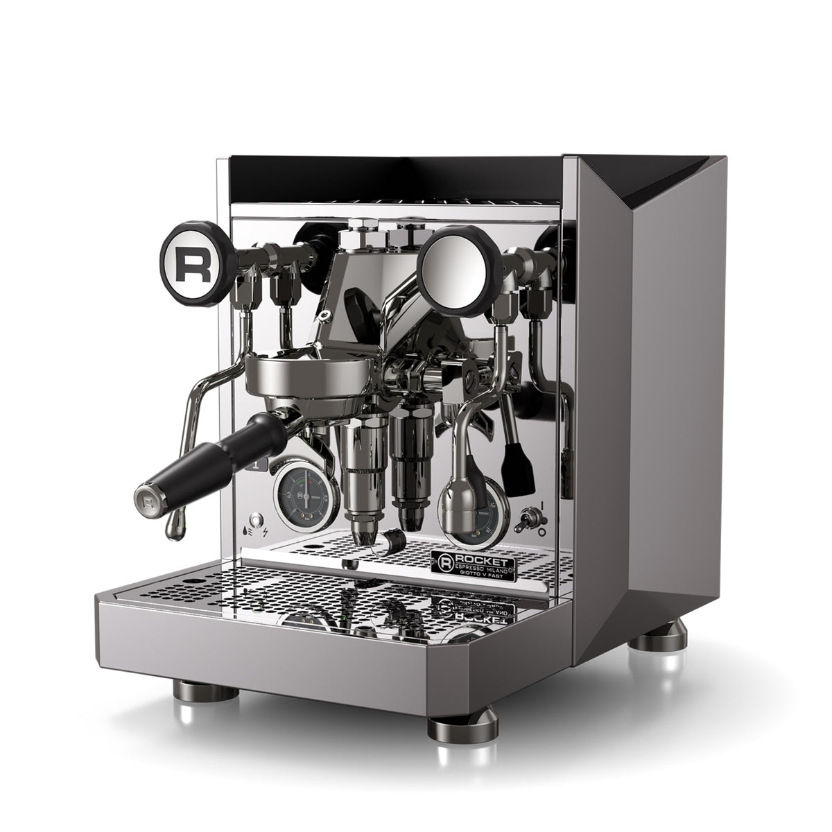 Rocket Espresso Giotto V Fast espressomaskin - krom