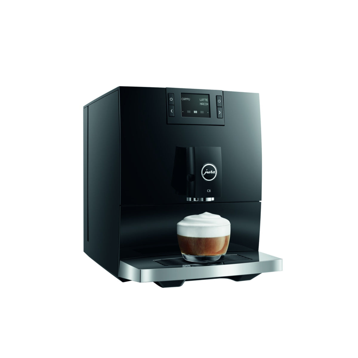 Jura C8 coffee machine - piano black (EA)