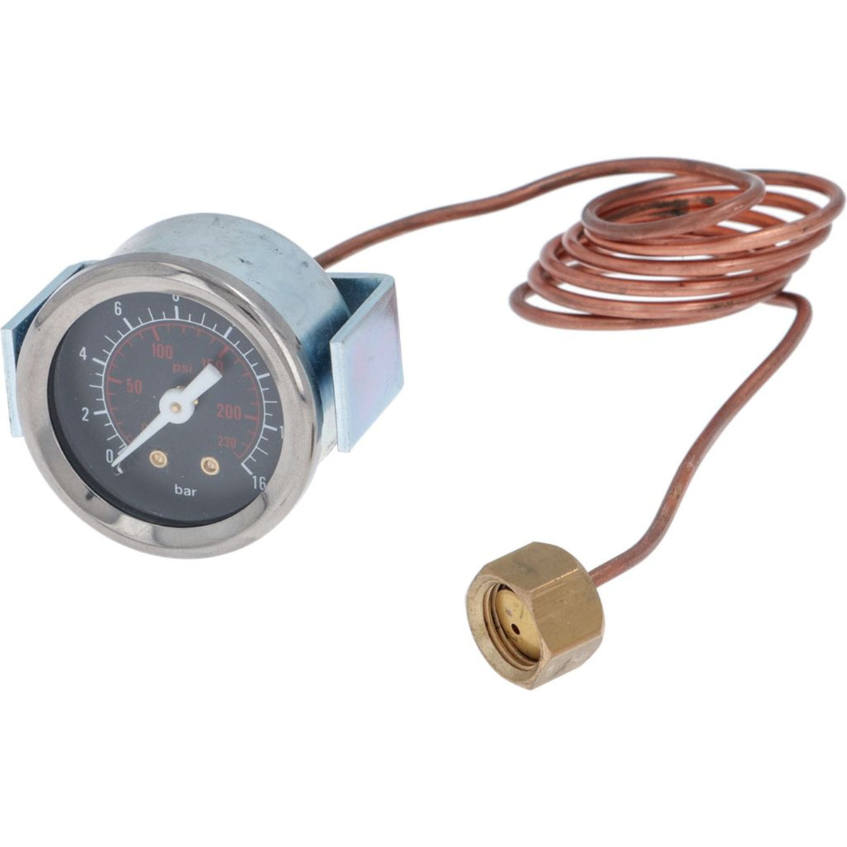 Manometer pump 0-16 bar D. 40 mm