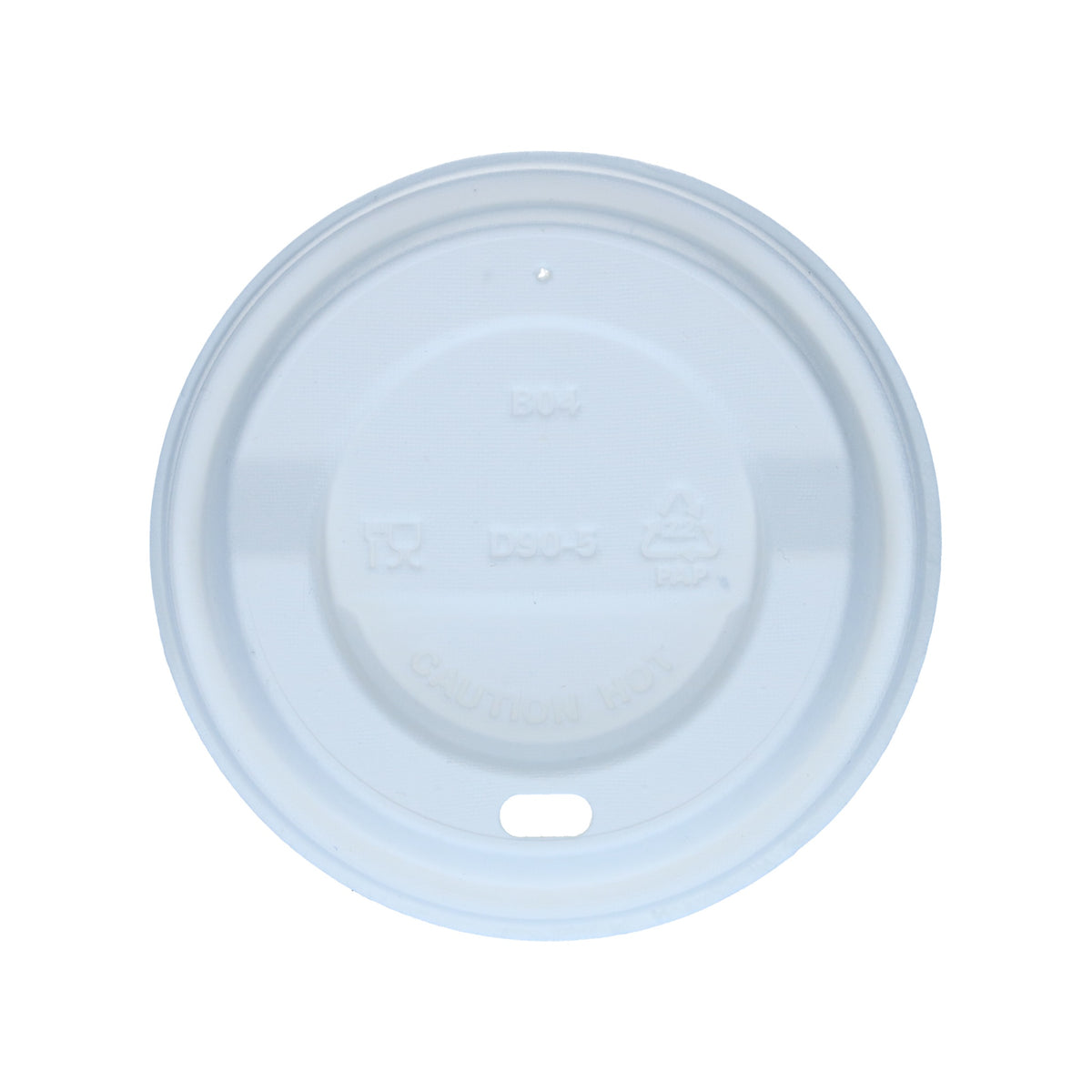 Lid latte wood fiber 90 mm