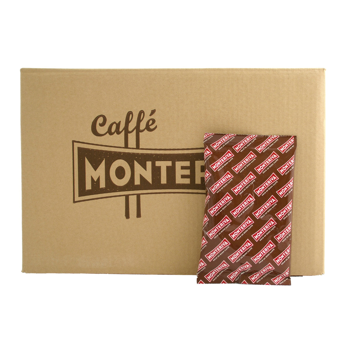 Monteriva Mörkrost Brun malda bönor bryggkaffe - 110g